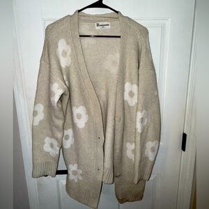 Flower cardigan